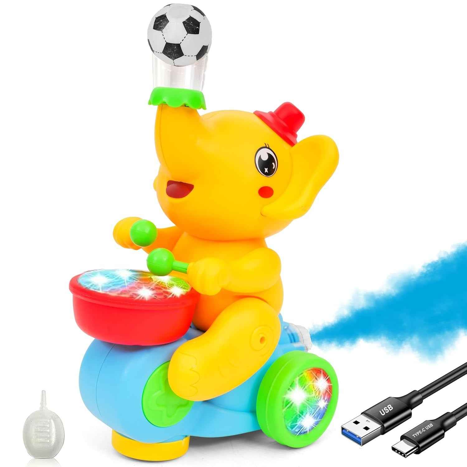 Musical Dancing Elephant Toy